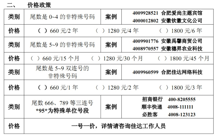 合肥400電話